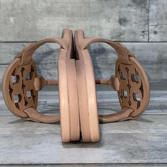 TORY BURCH Miller Soft Sandal - Light Makeup - SZ - 6.5 .US - Picture 7 of 9